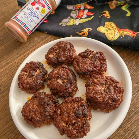 Homemade Chorizo Sausage Patties