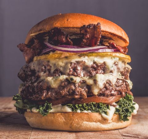 Blue Cheese Chipotle Burger recipe