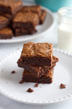 Spiced Up Fudge Brownies