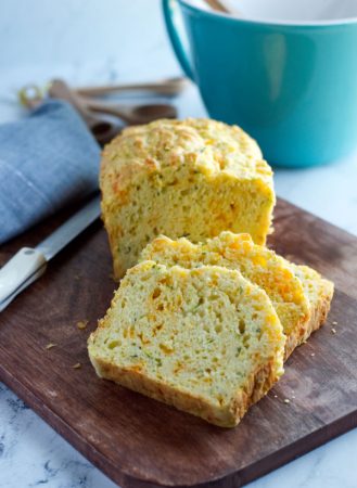 Zucchini Cheddar Bread