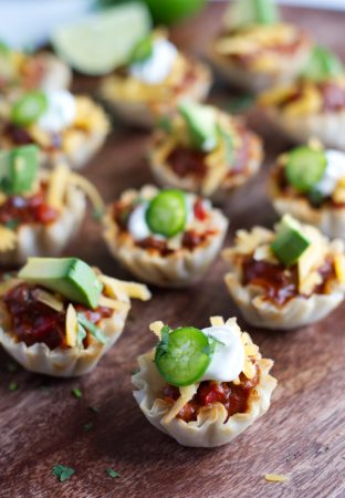 Mini Chili Cheese Bites