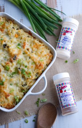 Southwest Cheesy Hash Brown Bake