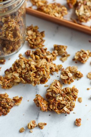 Cinnamon Pecan Granola