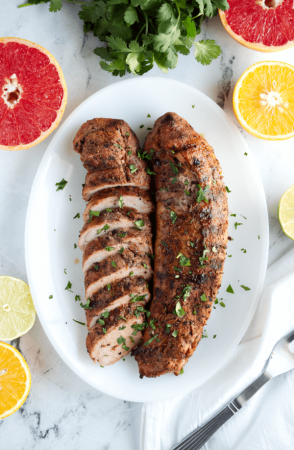 Citrus Marinated Pork Tenderloin