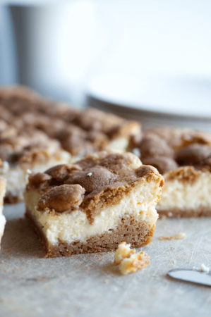 Snickerdoodle Cheesecake Bars recipe