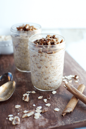 Cinnamon Pecan Overnight Oats