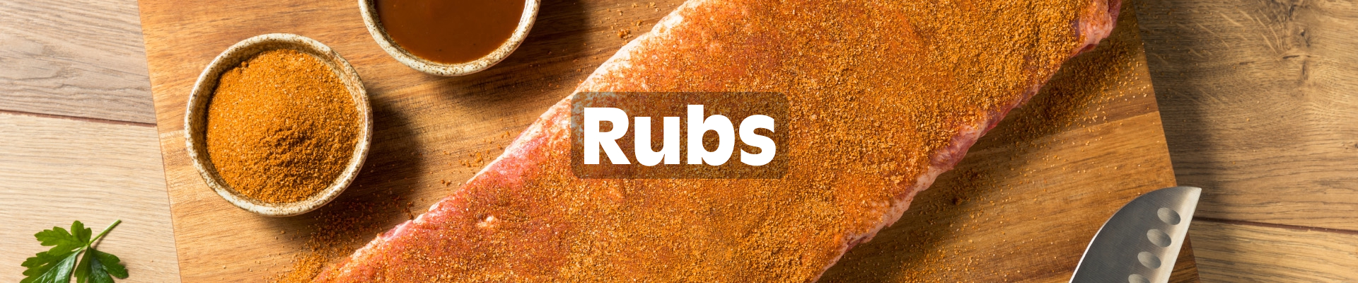 hero banner image for Rubs product category