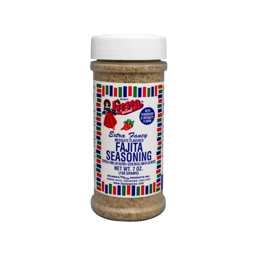 medium size jar of Fajita Seasoning, Mesquite Flavored