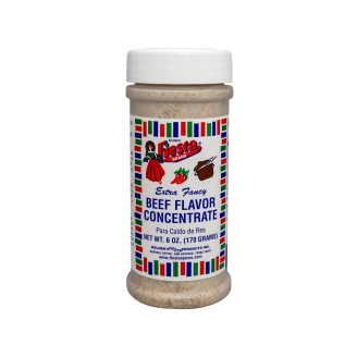 medium size jar of Beef Flavor Concentrate 6 oz.