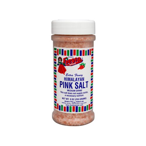 Medium size jar of Himalayan Pink Salt 9 ounces