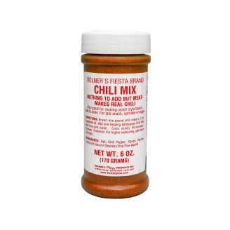 Medium size jar of Chili Mix front of jar