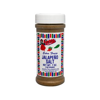 Medium size jar of Jalapeño Salt 7 ounces