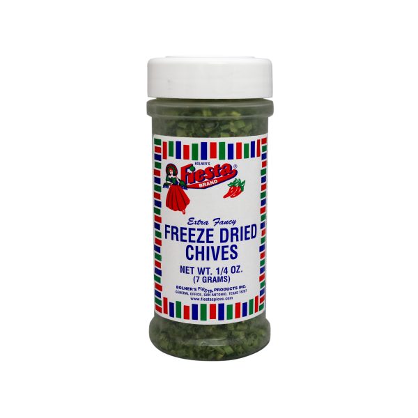 medium size jar of Freeze Dried Chives one quarter of one ounce