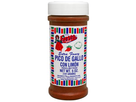 Medium size jar of Pico de Gallo con Limón