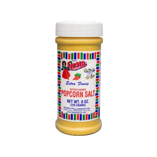 Medium size jar of Popcorn Salt 8 ounces