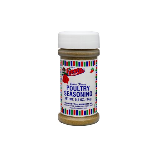 tiny size jar of Poultry Seasoning half of an ounce