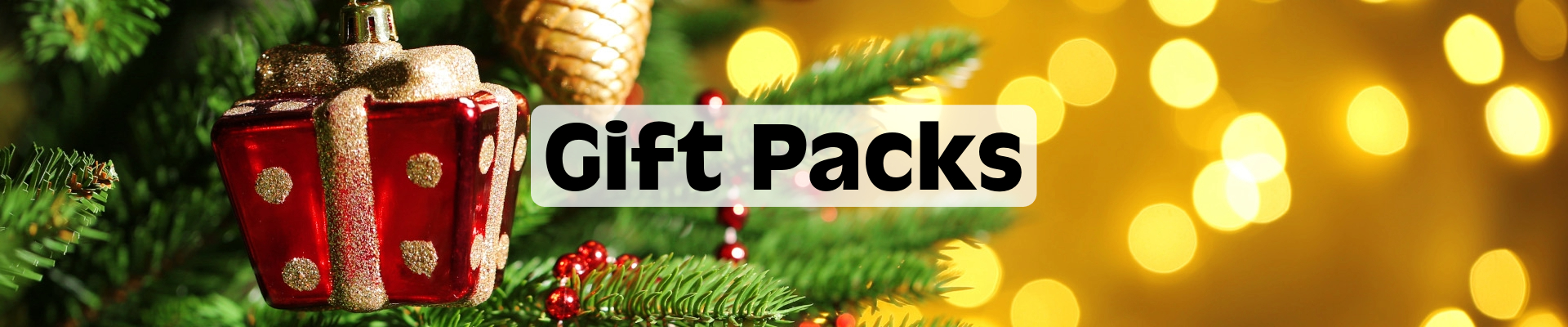 banner for gift packs category page