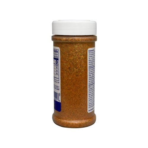 medium size jar of Seafood Seasoning back of jar