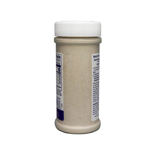 Medium size jar of Carne Guisada Seasoning back of jar