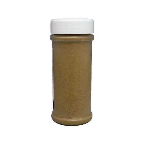 Medium size jar of Ground Comino (Cumin) 3.5 ounces back of jar